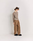 Pantalon en lin Véritecoeur vu de profil