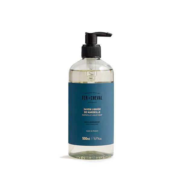 Savon liquide de Marseille parfumé Aqua Mandarine