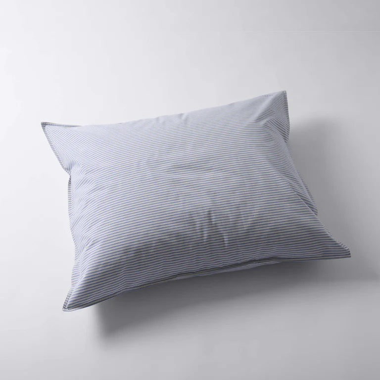 Taie d'oreiller rayé percale de coton - Suite 702