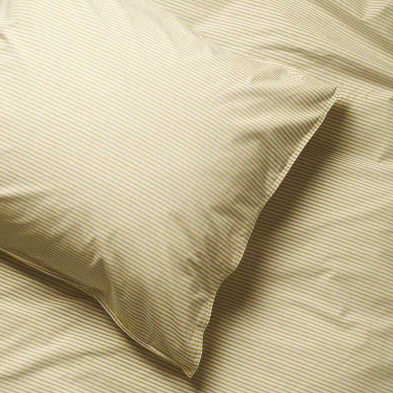 Taie d'oreiller rayé percale de coton - Suite 702