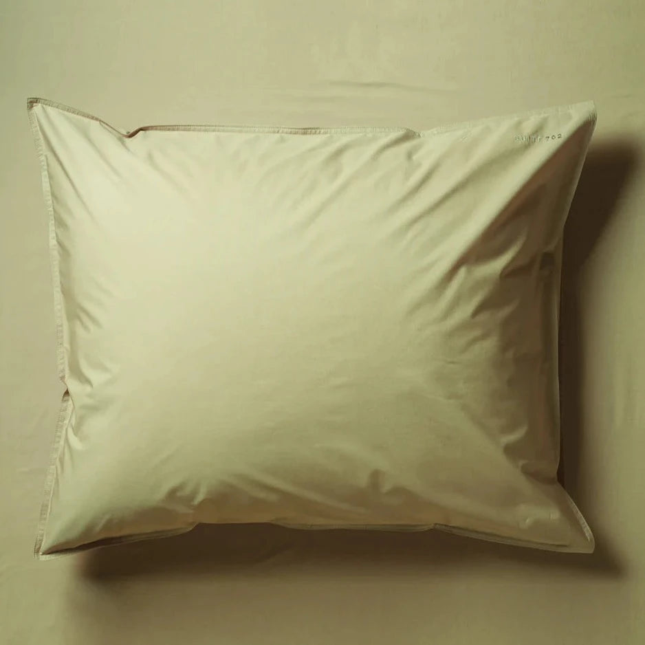 Taie d'oreiller en percale de coton 65x65