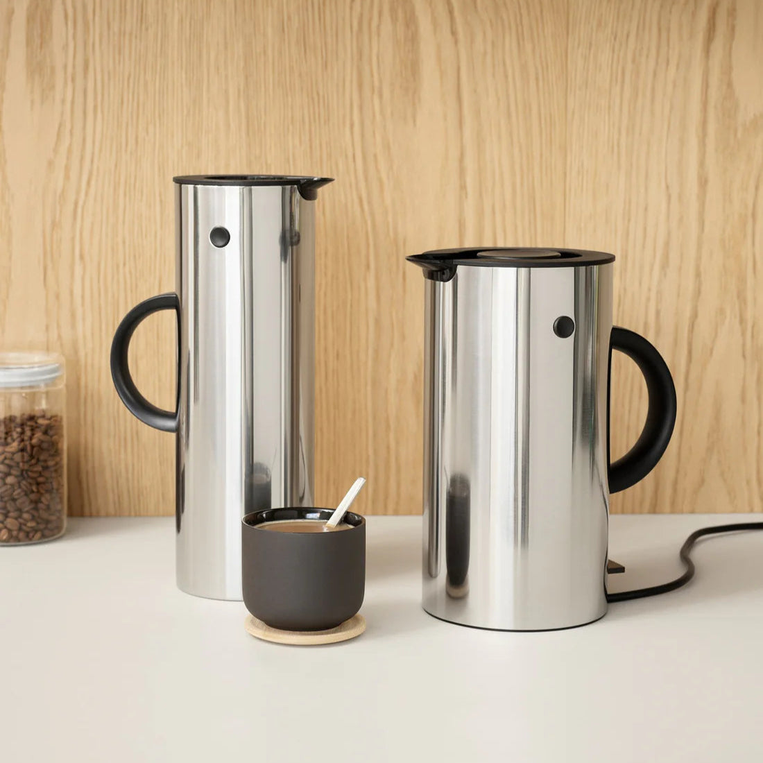 Bouilloire EM77 de Stelton couleur inox