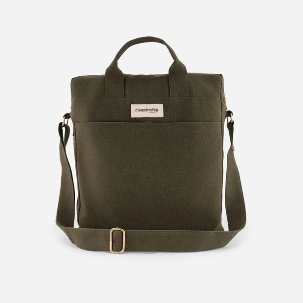 Nouveau city bag achille en couleur kaki