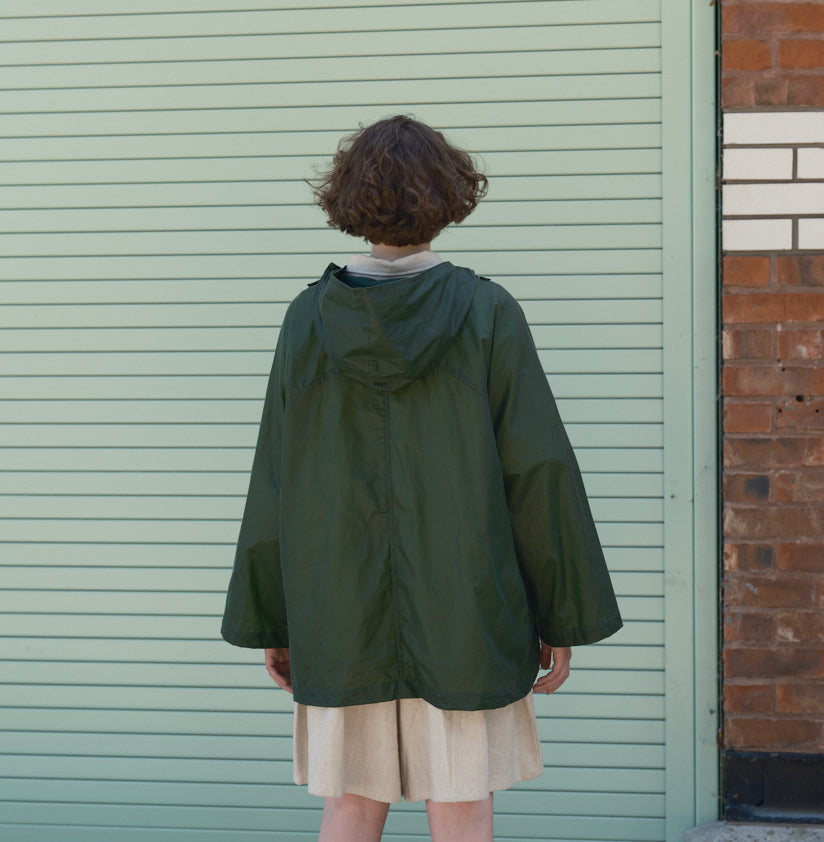 Veste de dos avec capuche