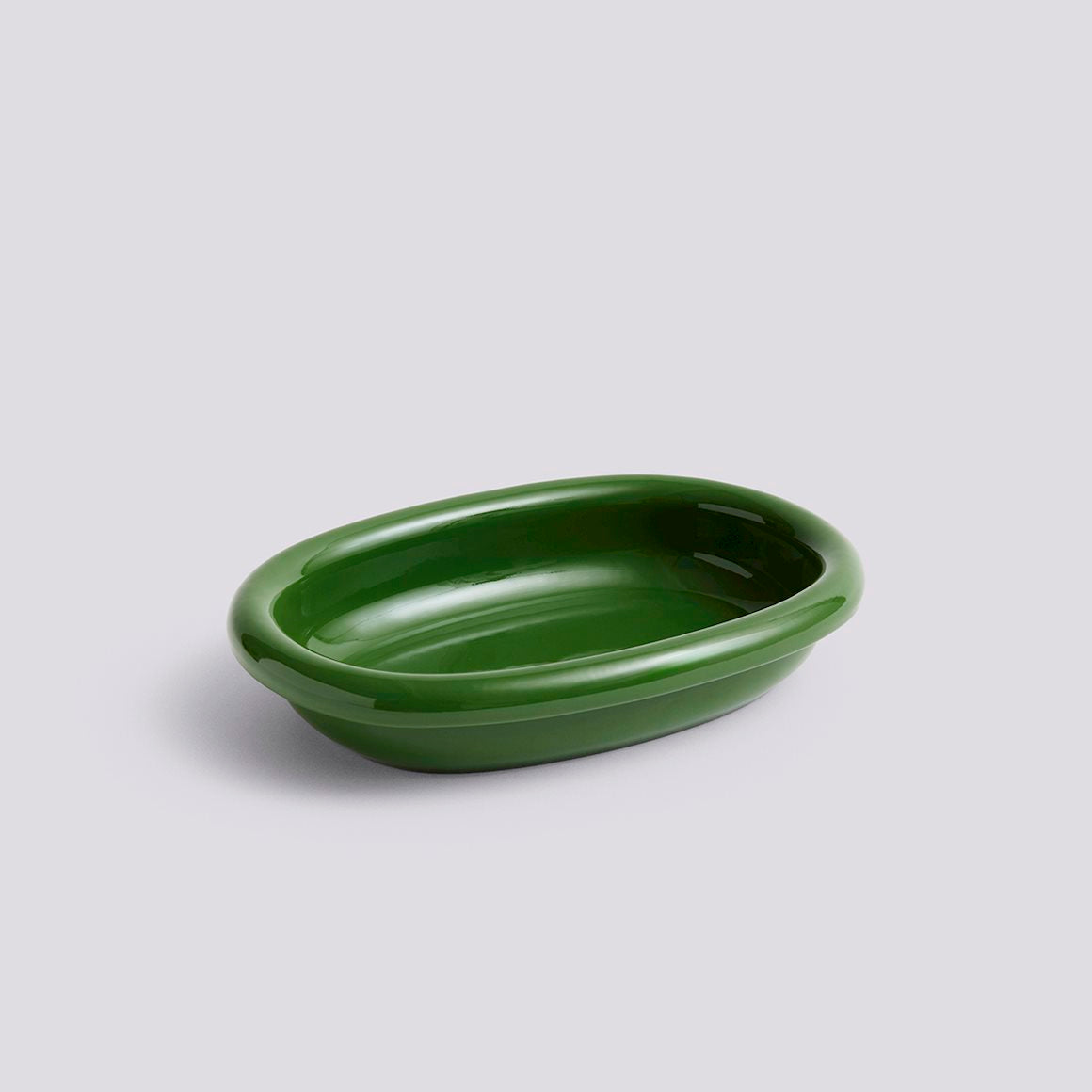 barro assiette plat vert
