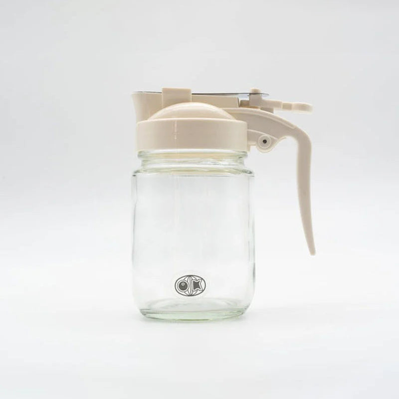 Flacon en verre Okawa avec levier verseur pour le miel