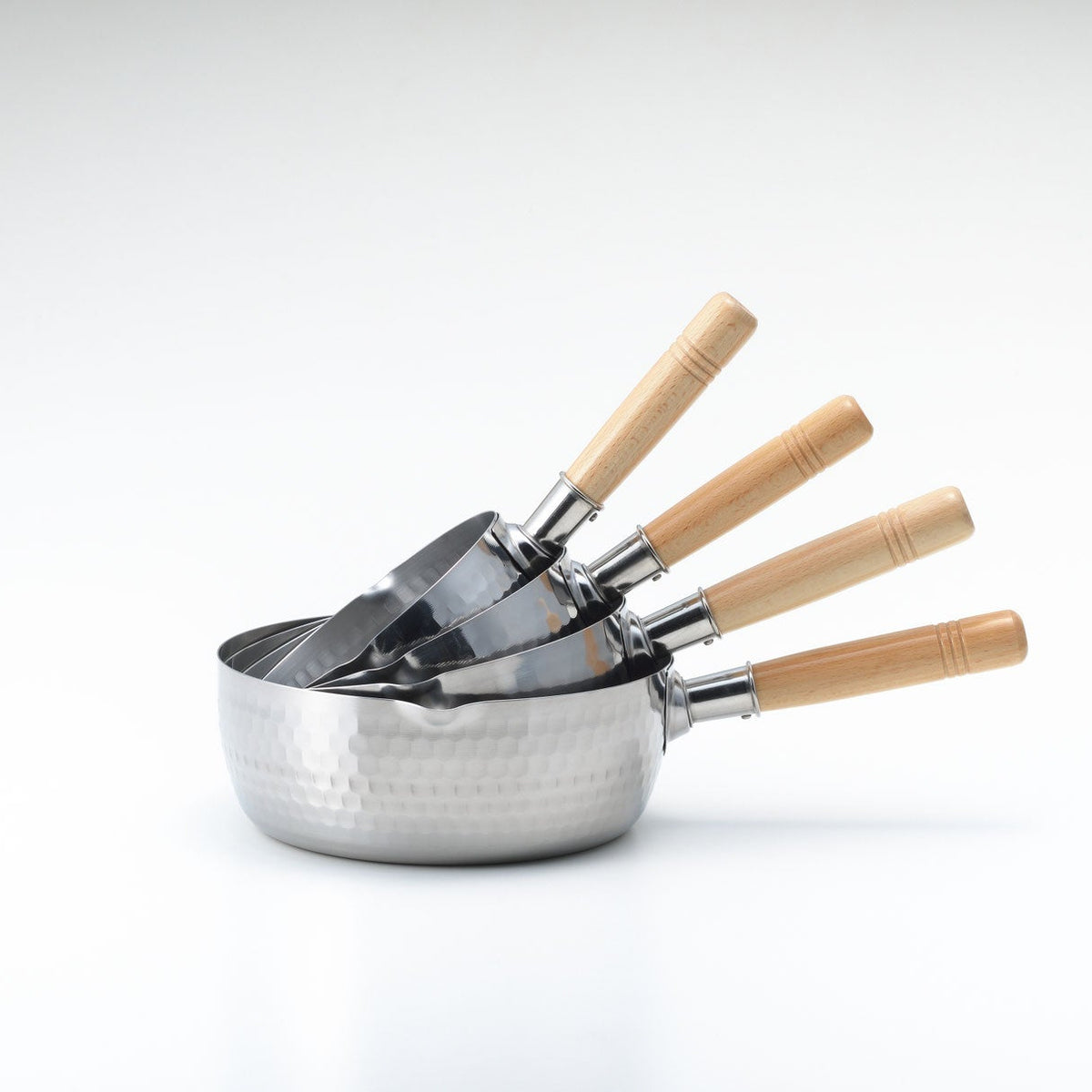 Lot de casseroles en inox