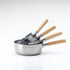 Lot de casseroles en inox