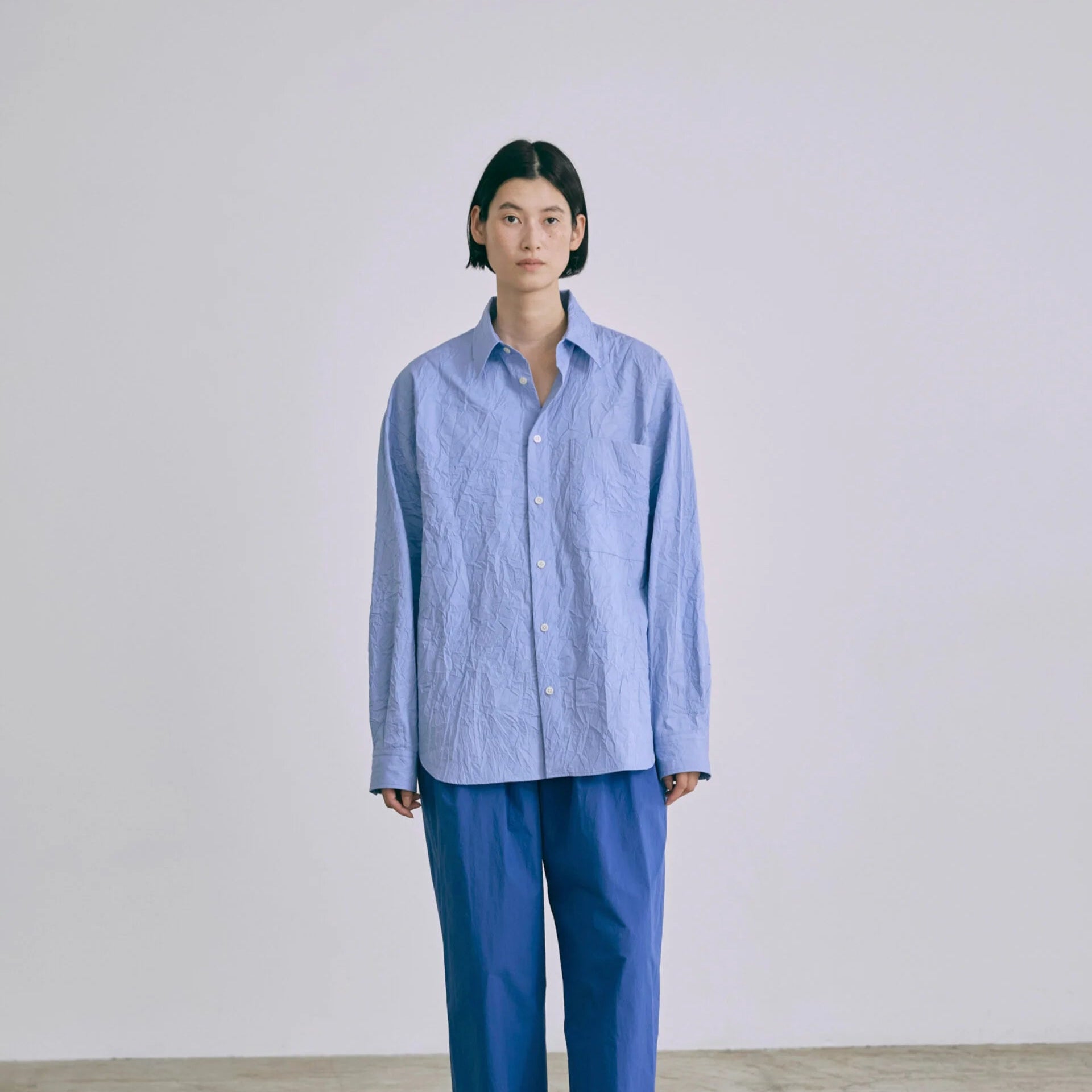 Chemise mannequin chemise bleu