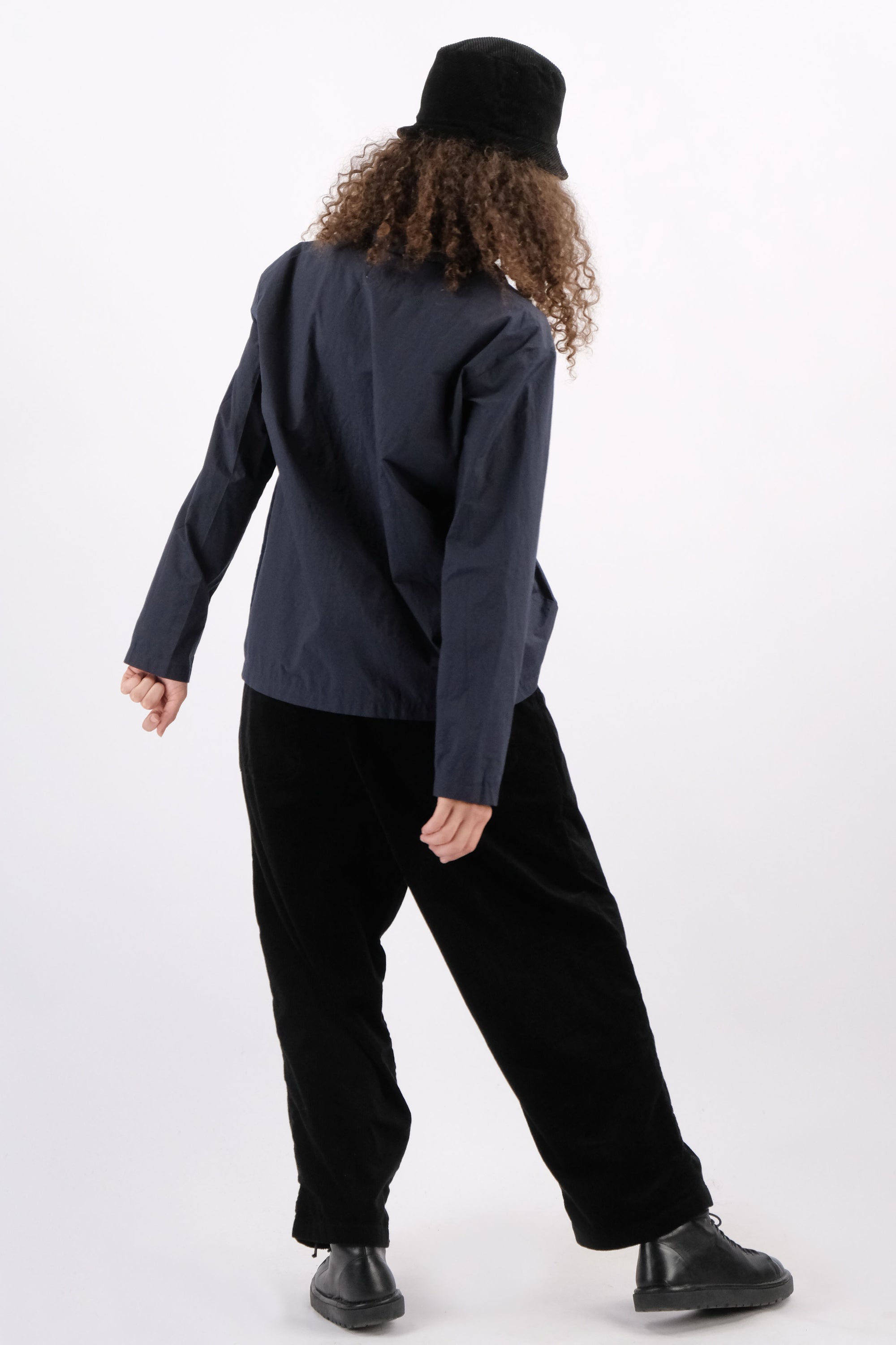 Mannequin chemise Guibal bleu marine dos
