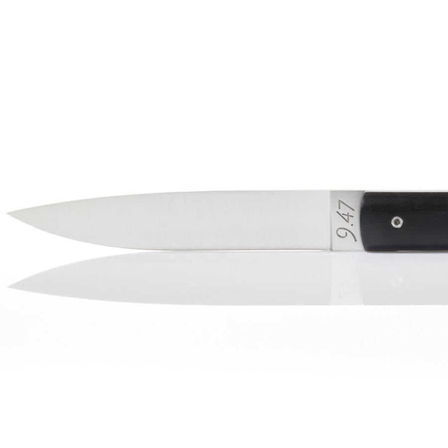 Couteau manche en ebene de la marque Perceval modèle 9.47