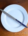 Couteau à pain Sabre Paris vintage bleu marine