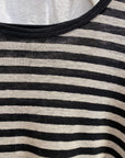 T-shirt oversize en lin Ichi Antiquités – fabriqué au Japon