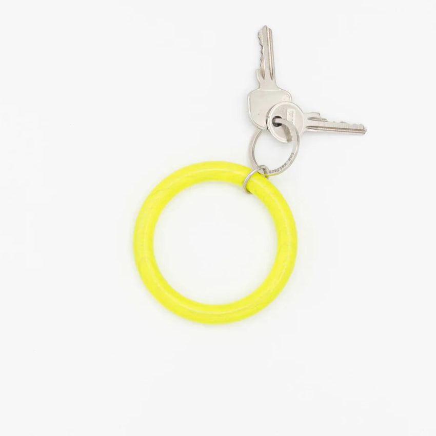 Porte clefs Ina Seifart Modèle ring en jaune
