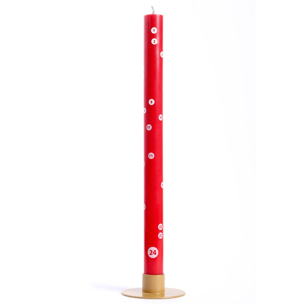 Bougie chandelle colorée