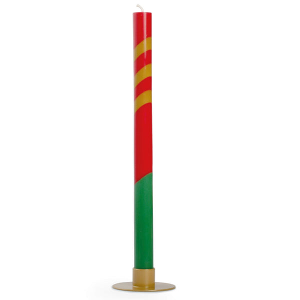 Bougie chandelle colorée