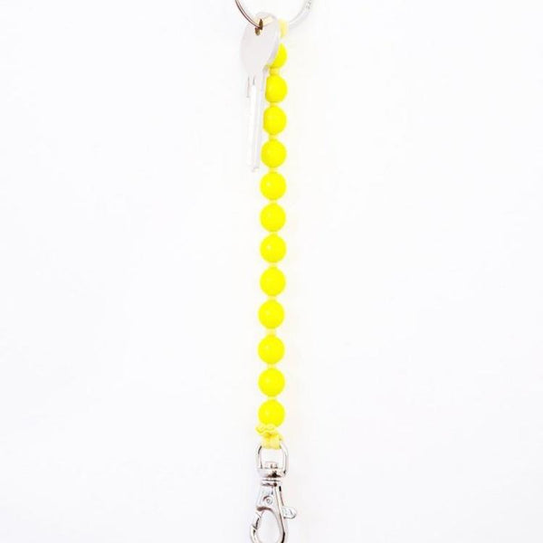 Porte clé jaune