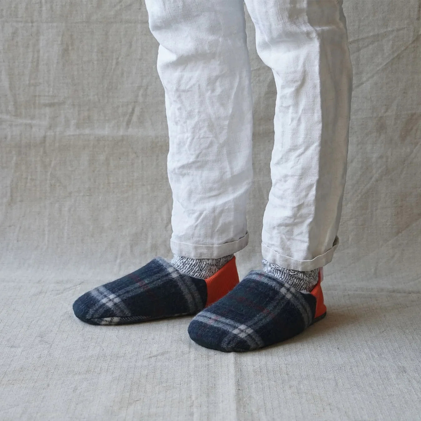 Chaussons Merippa sur mannequin