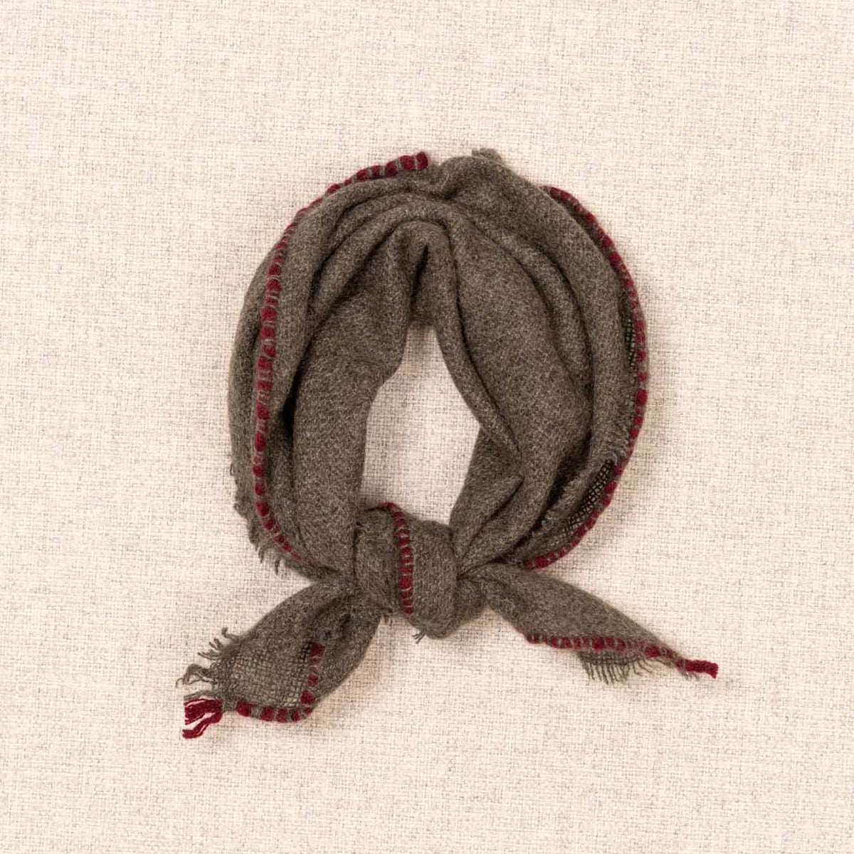 Foulard en cachemire Noma - Oat &amp; Rice