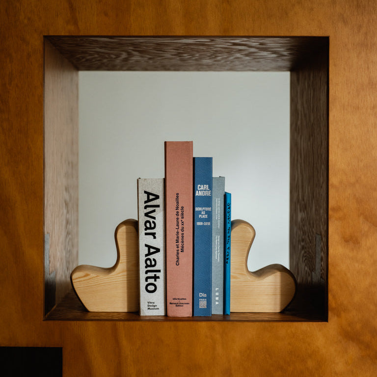 Serre-livres en Pin 
