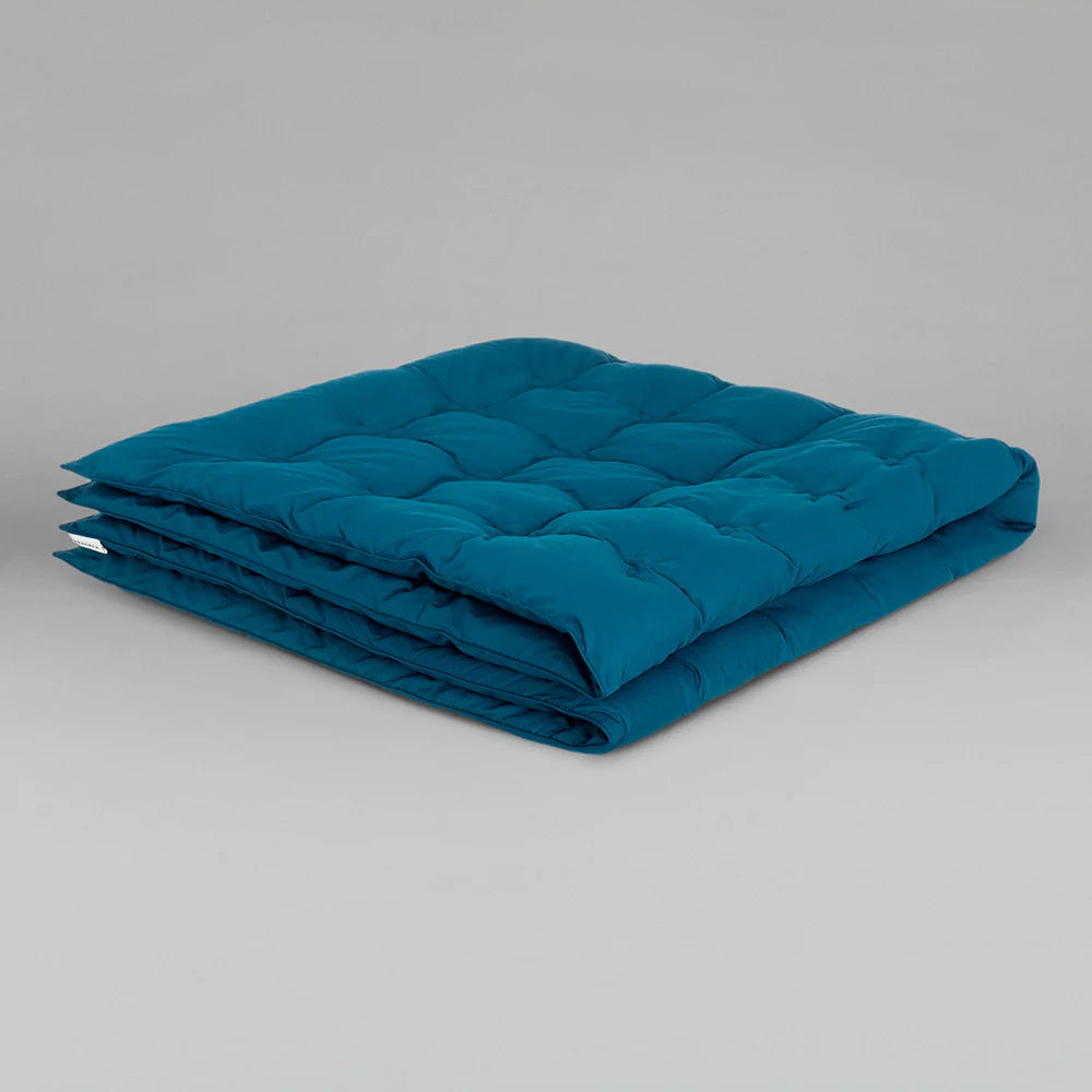 plaid caresse Bleu de nimes marque pyrenex