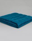 plaid caresse Bleu de nimes marque pyrenex