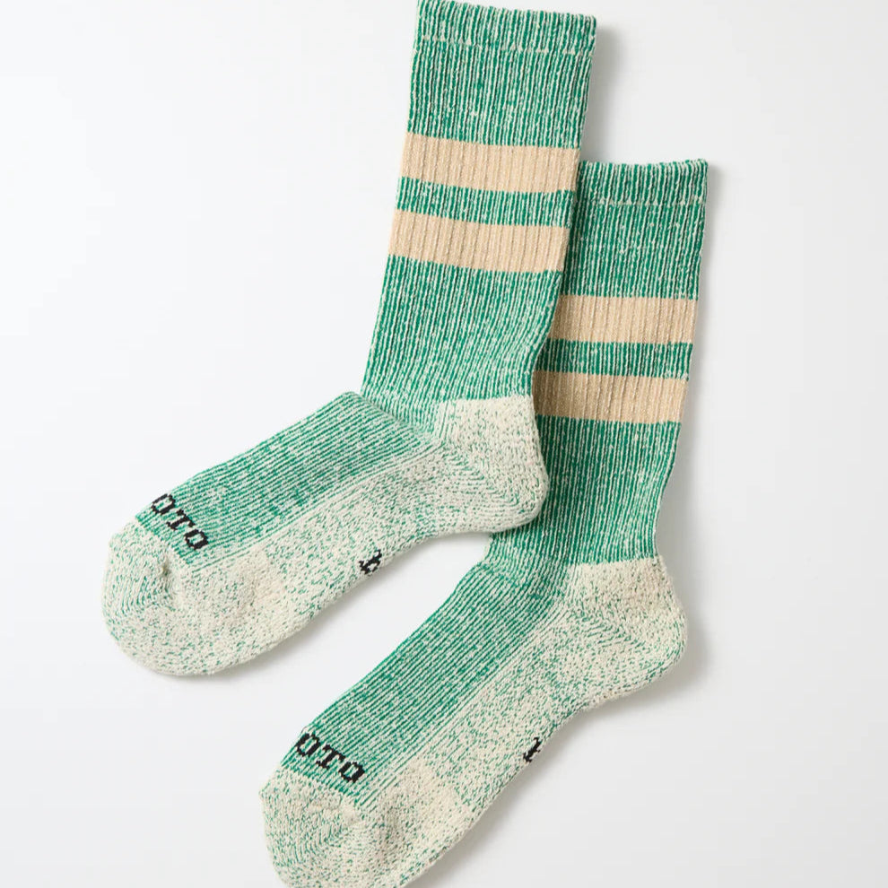 Chaussettes à rayures chinées Rototo 