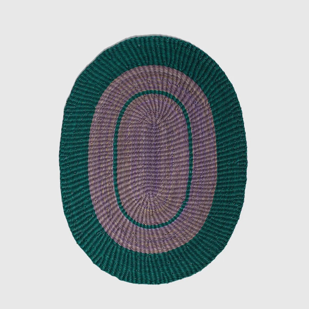 Set de table lila / vert
