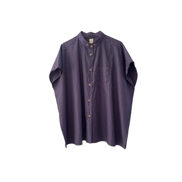 T-shirt chemise violette