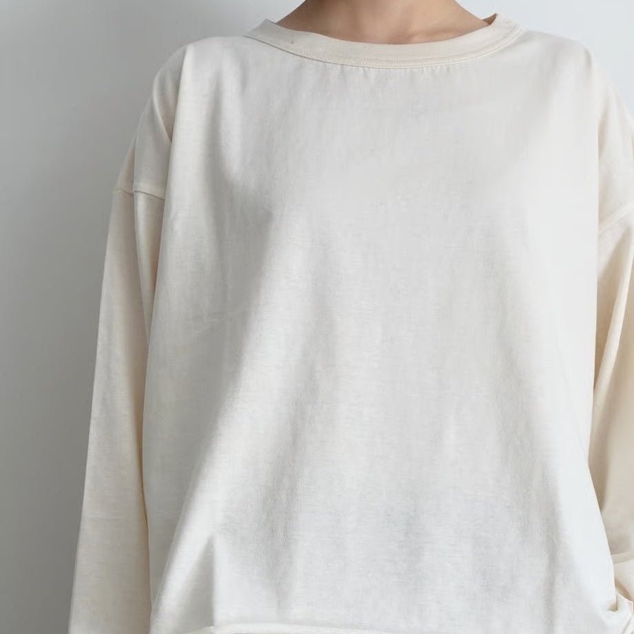 T shirt naturel sur mannequin de face