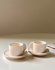 Lot de 2 tasses colorées