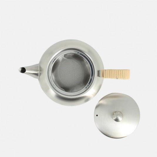 Théière de service en inox. Contenance 0,5L