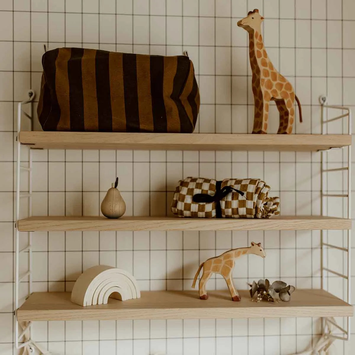 Trousse de toilette Kaki