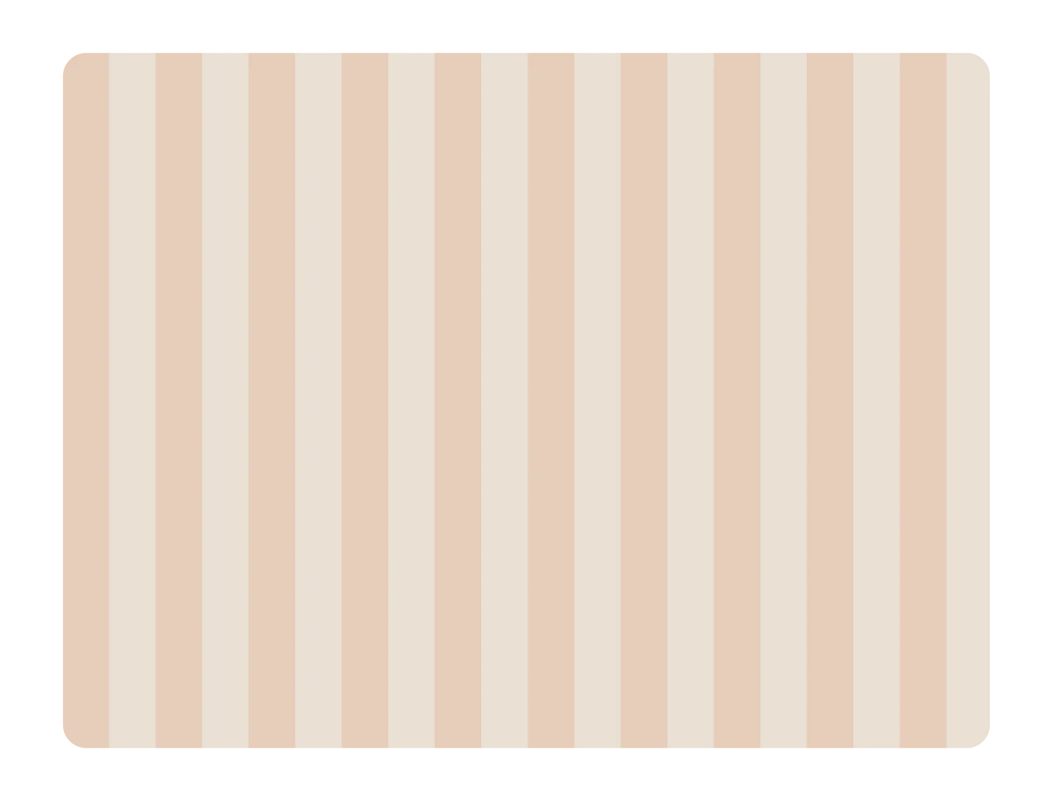 Set de table en cuir rayé - Vacaliente