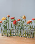 Petit Vase d'Avril - 21 tube en verre | Tsé-tsé