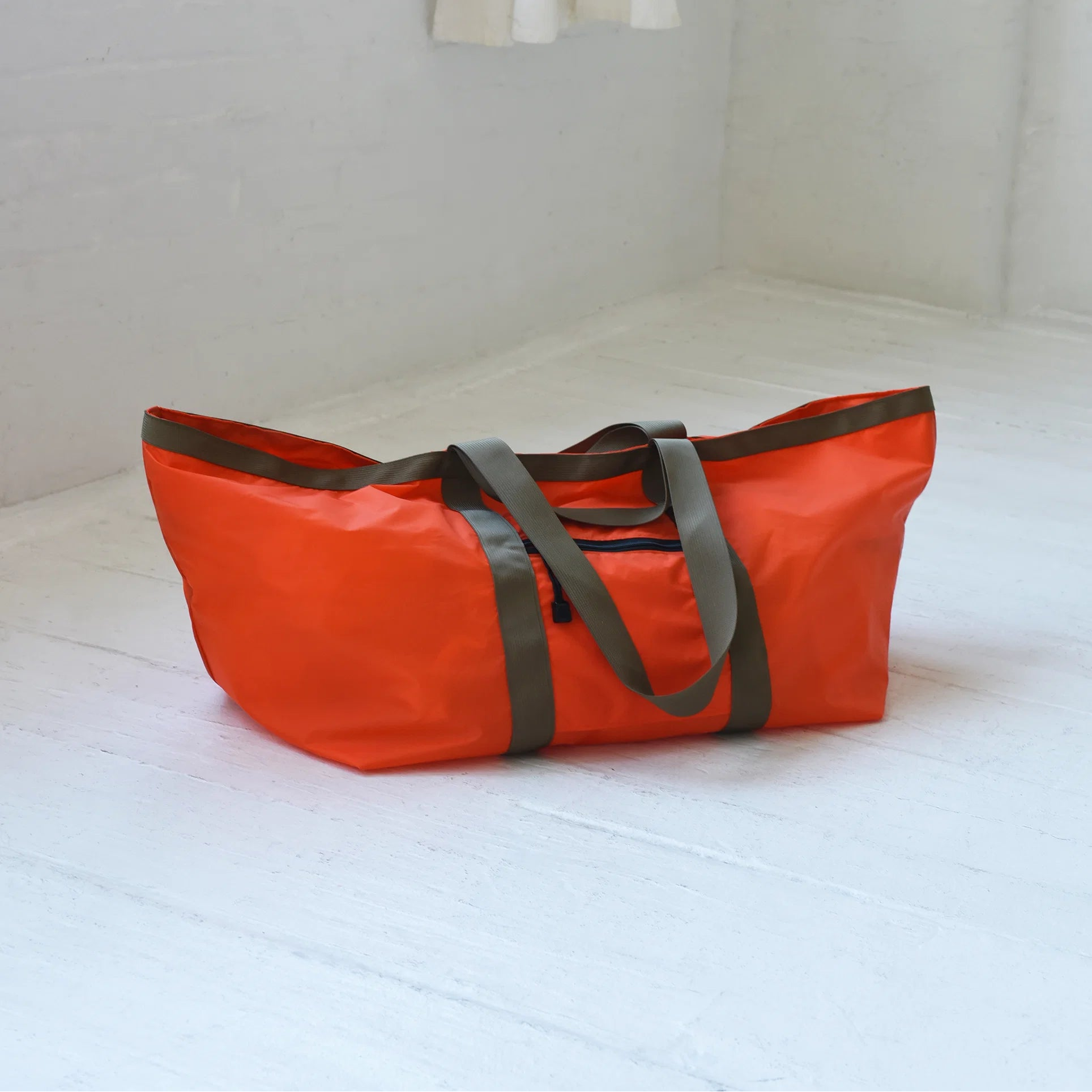 Sac weekend en nylon orange