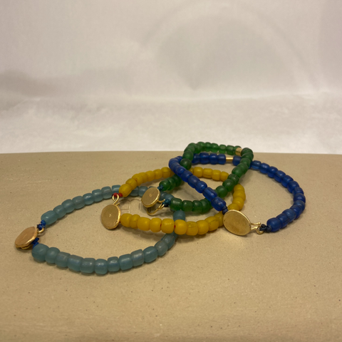 Bracelet de perles couleurs