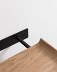 Etagère murale | Chêne massif | 90 cm