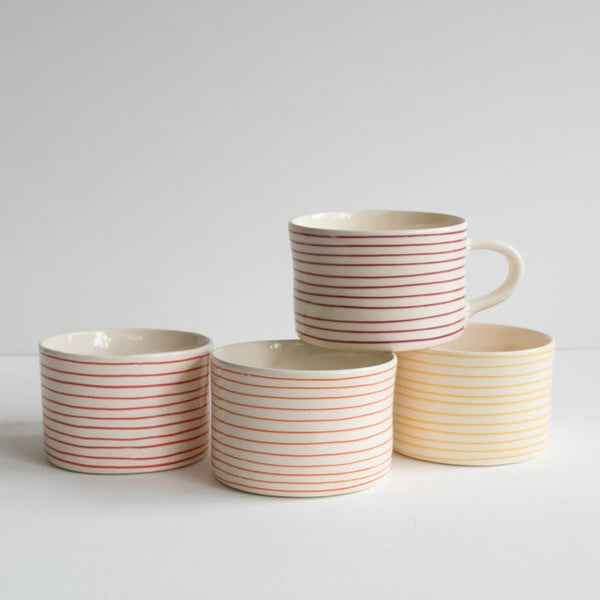 Mug horizontal stripes - Coloris divers