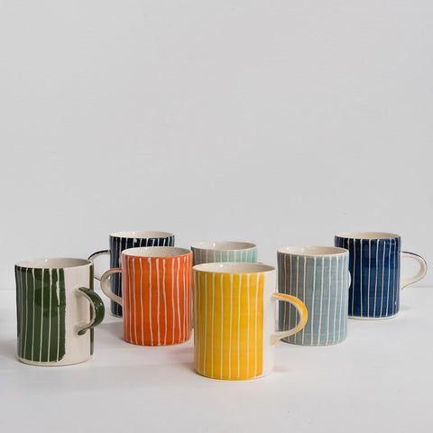 Demi-mug en céramique - Coloris divers