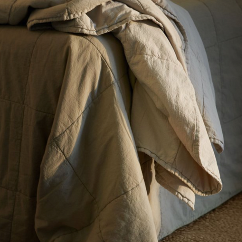 Jeté de lit matelassé