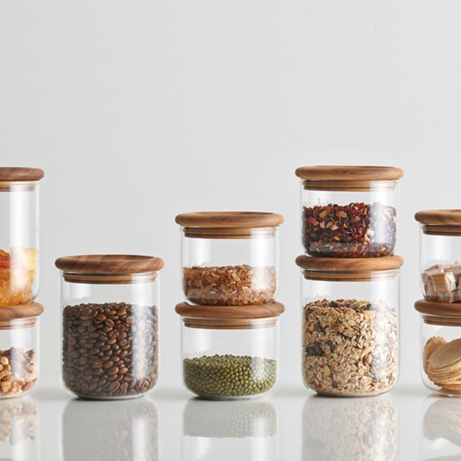 Pot de conservation en verre