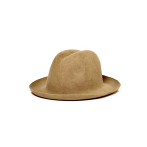 Chapeau en laine feutrée