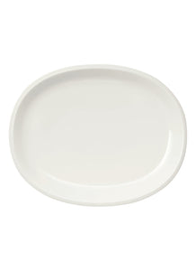 Plat de service oval