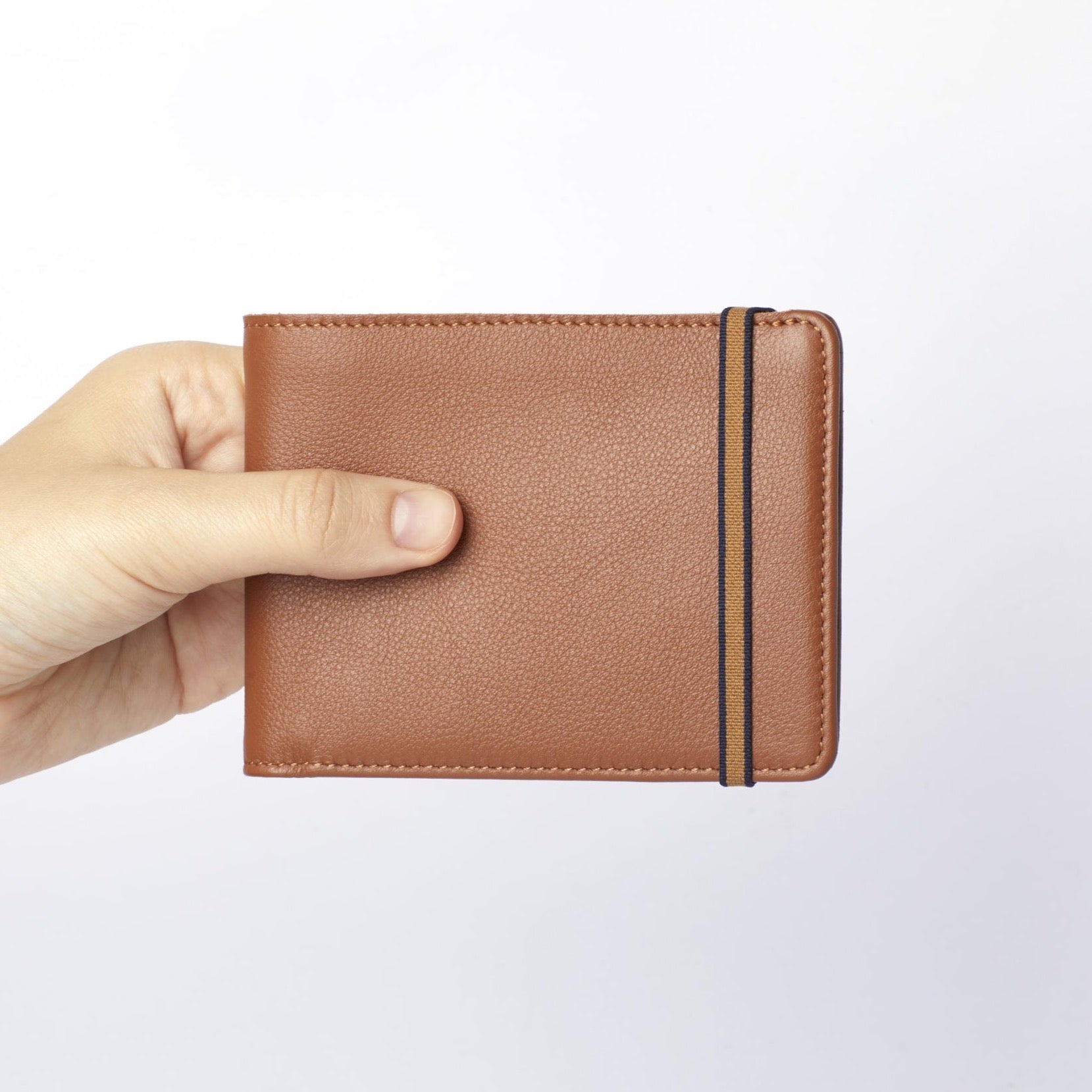 Porte-cartes double en cuir
