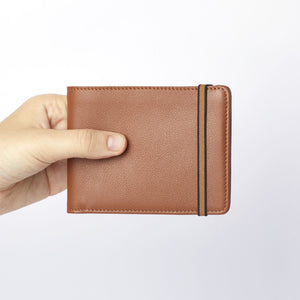 Porte-cartes double en cuir