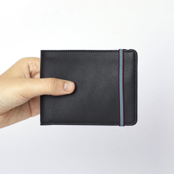 Porte-cartes double en cuir