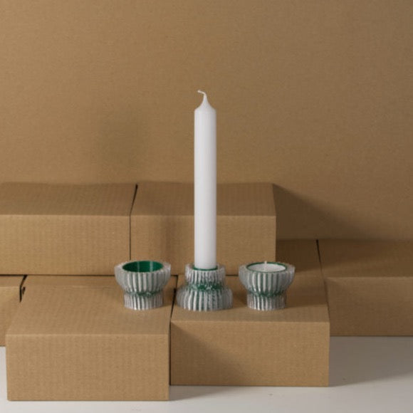 Bougeoir en plastique recyclé
