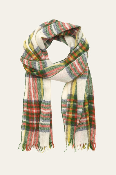 Echarpe n°550 en laine - Pimento