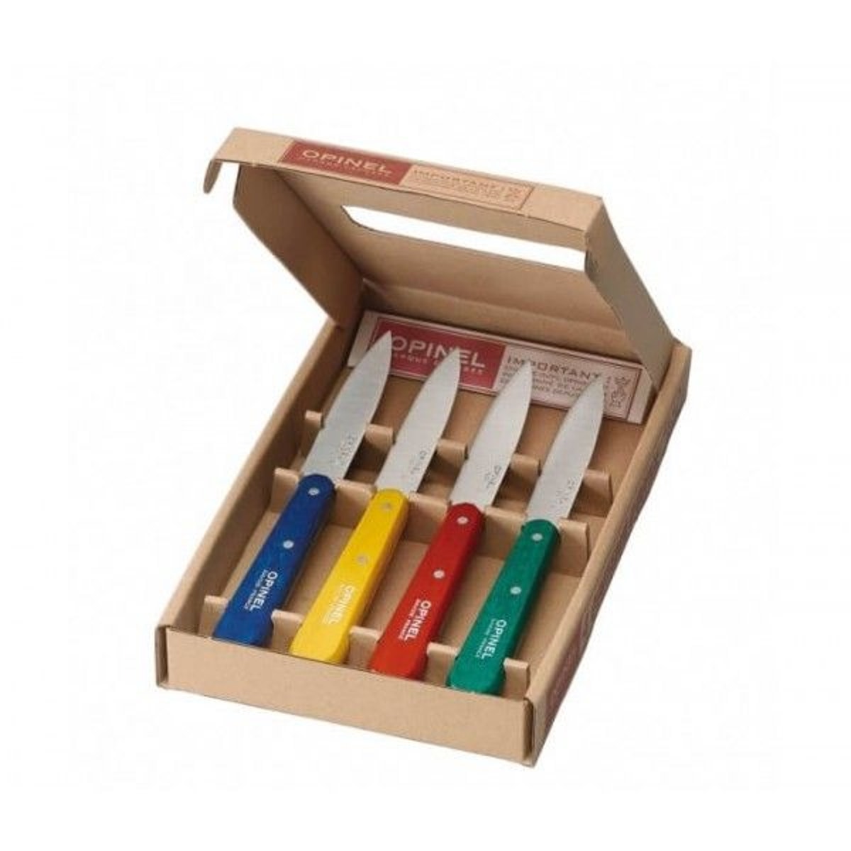 Coffret de 4 couteaux d'office - Coloris classique
